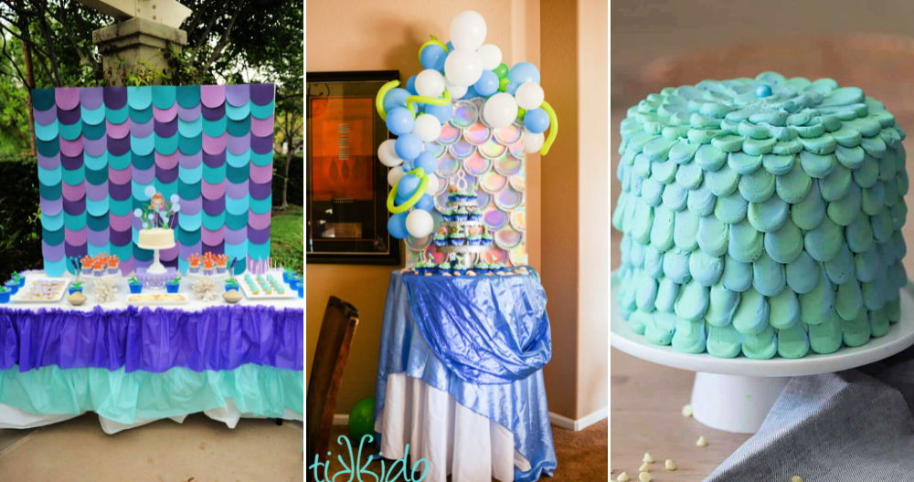 30 Mermaid Birthday Party Ideas Theme Decorations Food