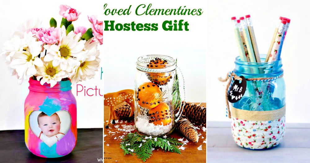 Mason Jar Gifts in a Jar: 70 DIY Mason Jar Gift Ideas