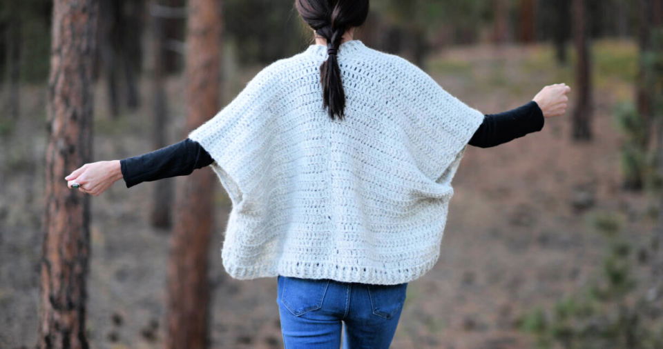 Cuddle Shawl Cardigan Crochet Pattern