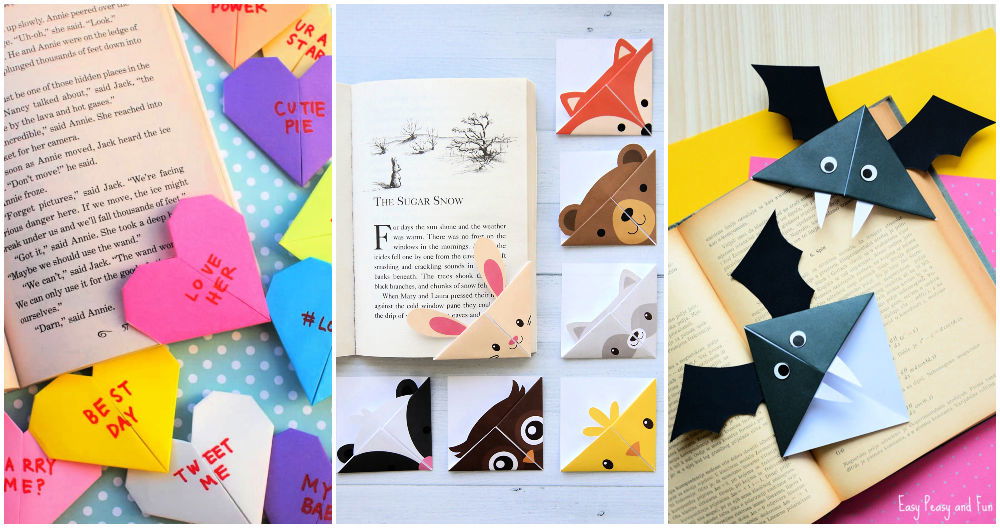 Cute Origami Bookmarks