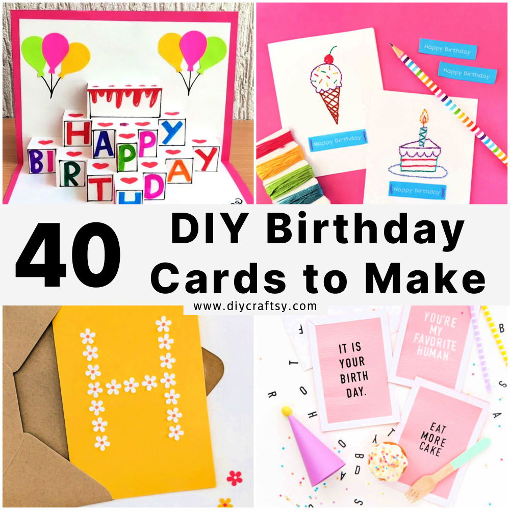 diy birthday cards