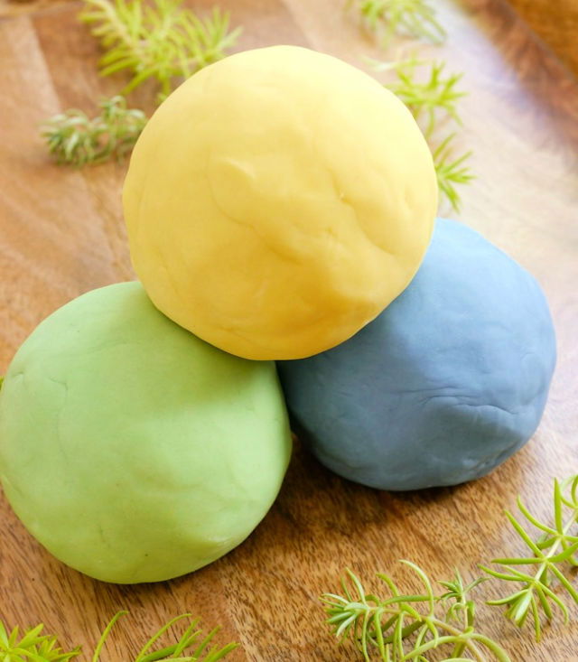 DIY Essential Oils Play Dough