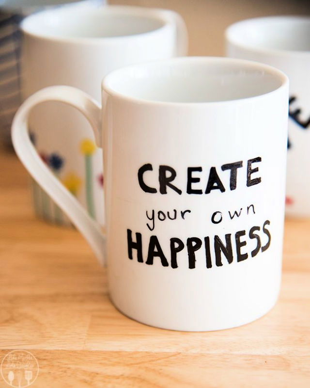 DIY Personalized Mugs at Home