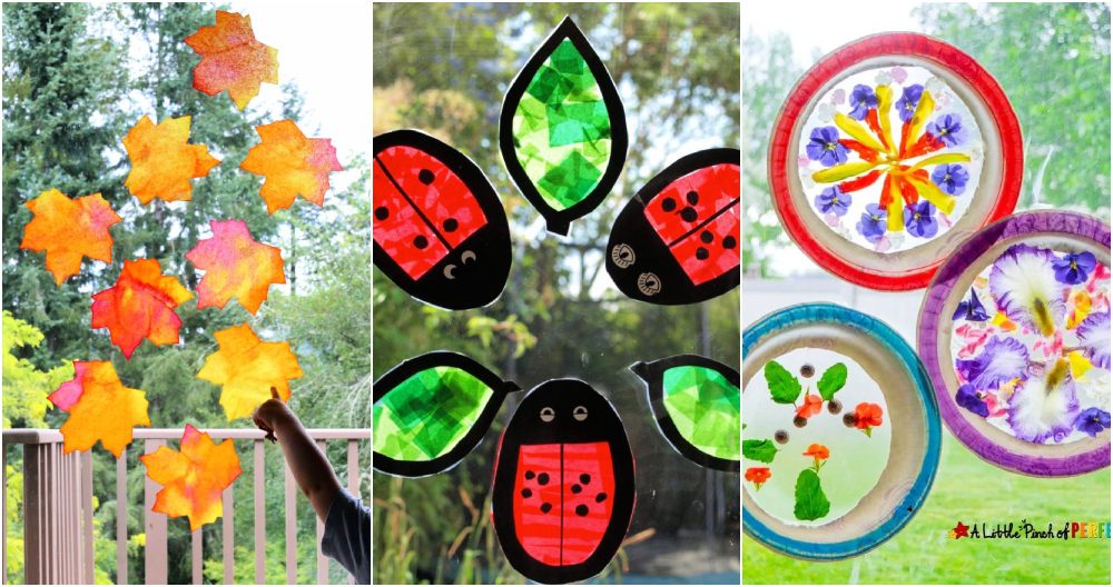 diy suncatcher crafts: how to make suncatchers