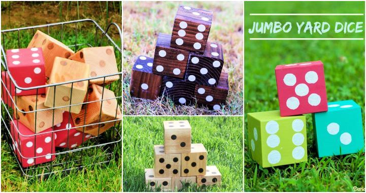 DIY Wood Dice Crafts, how to make wooden dice, 11 Step by Step Tutorials, DIY Crafts