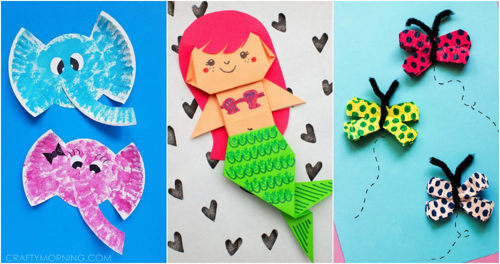 easy crafts for kindergartens