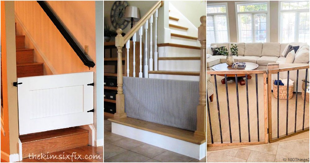 diy dog gate ideas to make cheap pet gates
