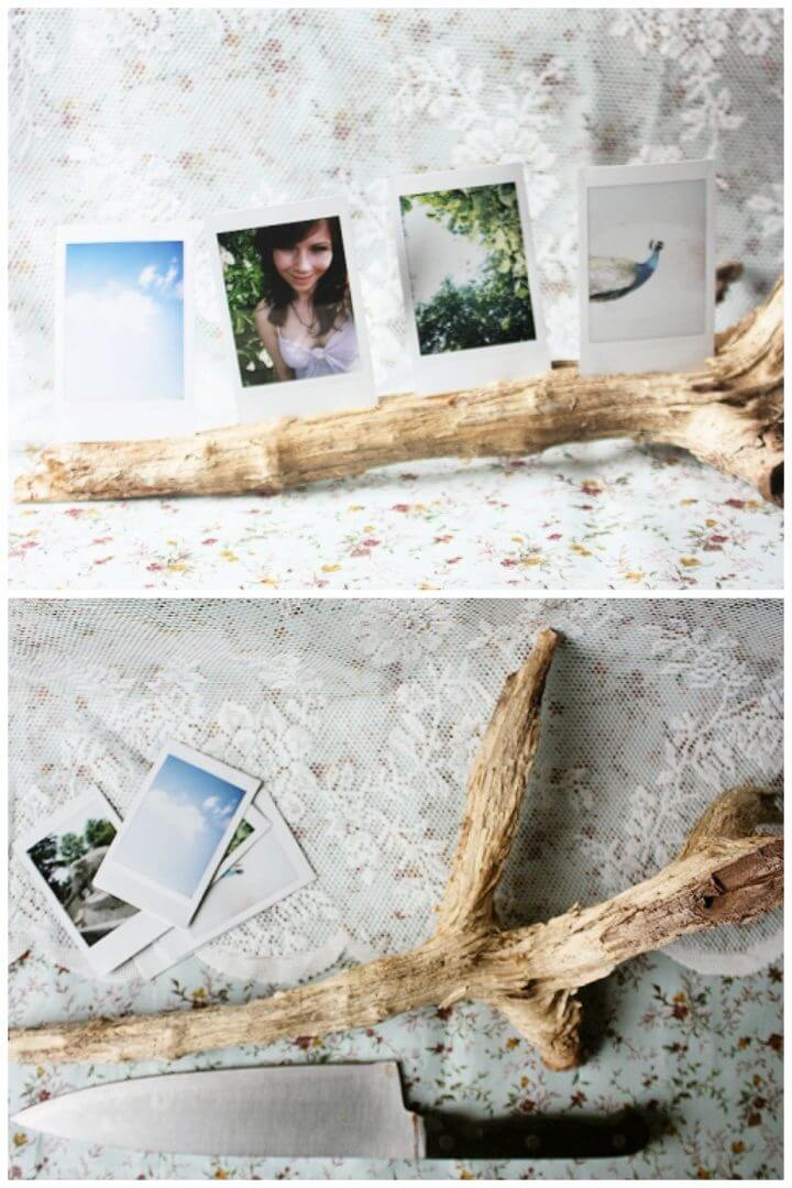 Driftwood Picture Frame Tutorial