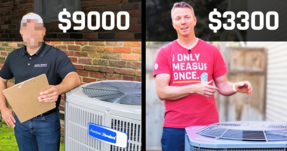 easy way to install central air