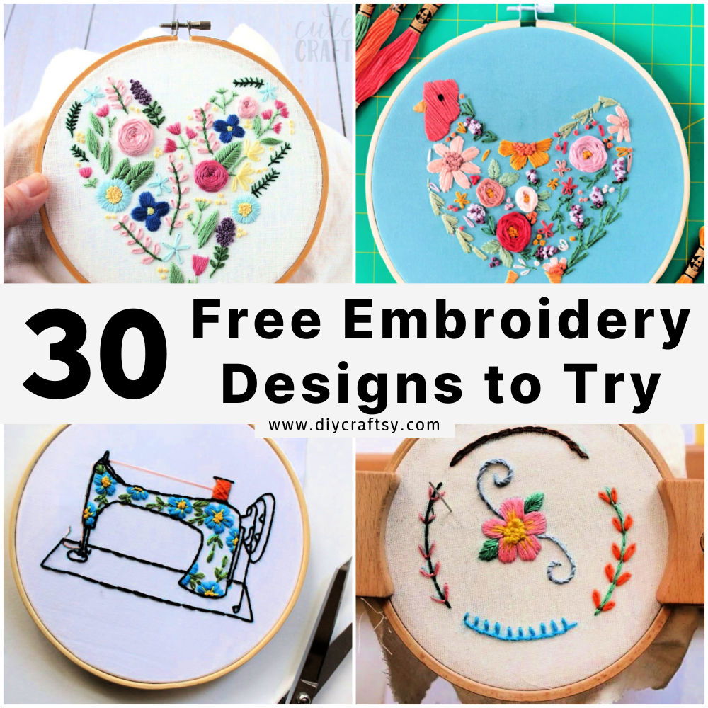 free embroidery designs