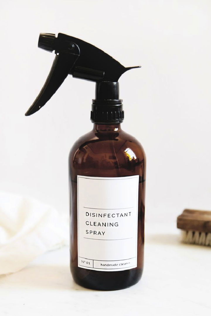 Homemade Disinfectant Cleaning Spray