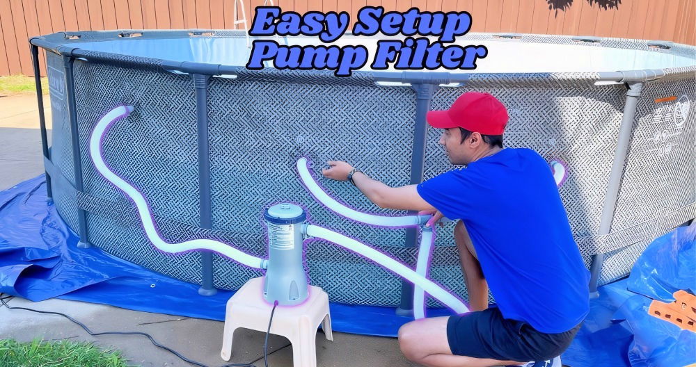how to build a pool filter