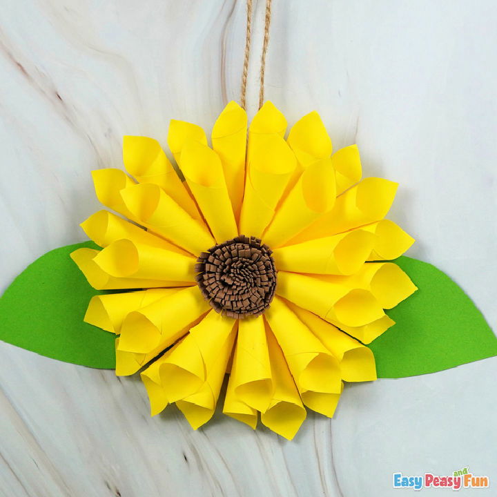 How to Make a Paper Sunflower