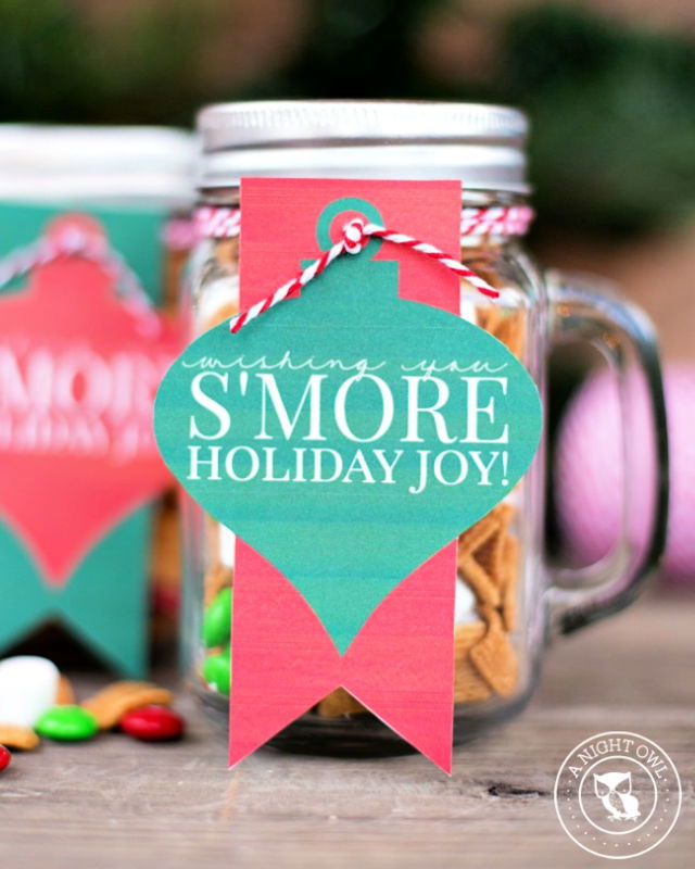 How to Make a S’Mores Mason Jar Gift