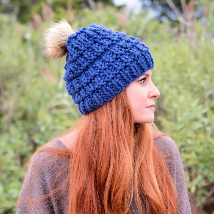 Hurdle Stitch Hat Knitting Pattern