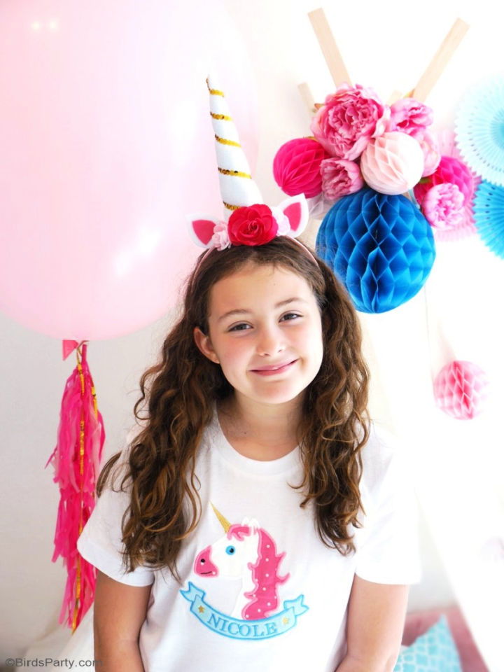 Making an Unicorn Party Headband