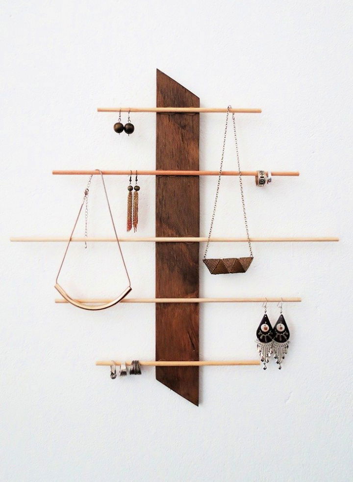 Making a Wall Jewelry Organizer