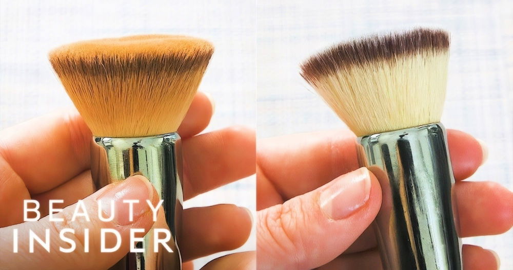 naturally clean makeup brushes