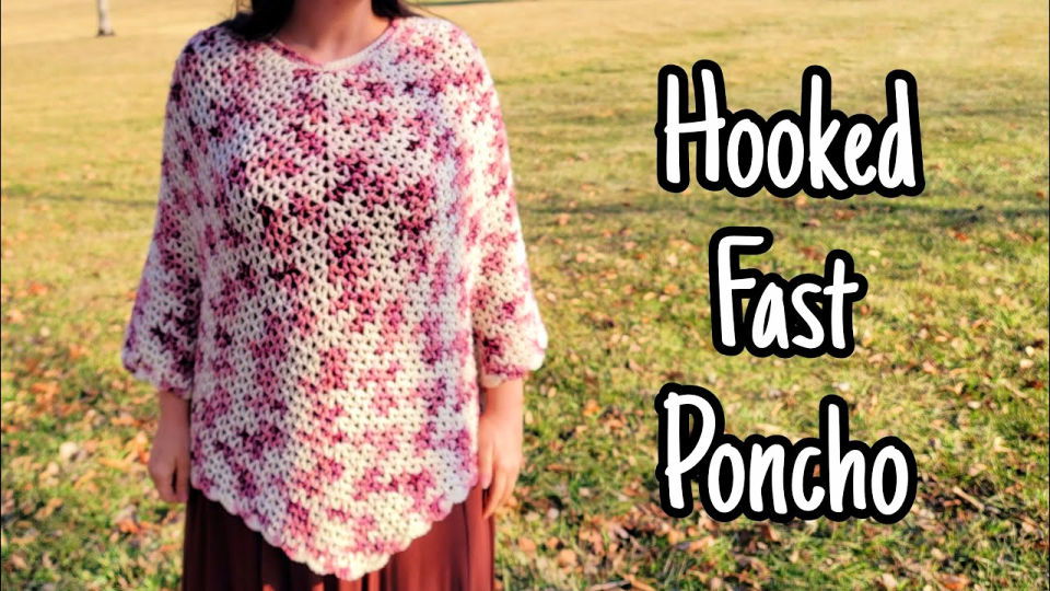 Quick and Easy Crochet Poncho Pattern for Beginners