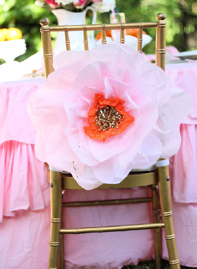 Simple Oversized Tissue Paper Flower
