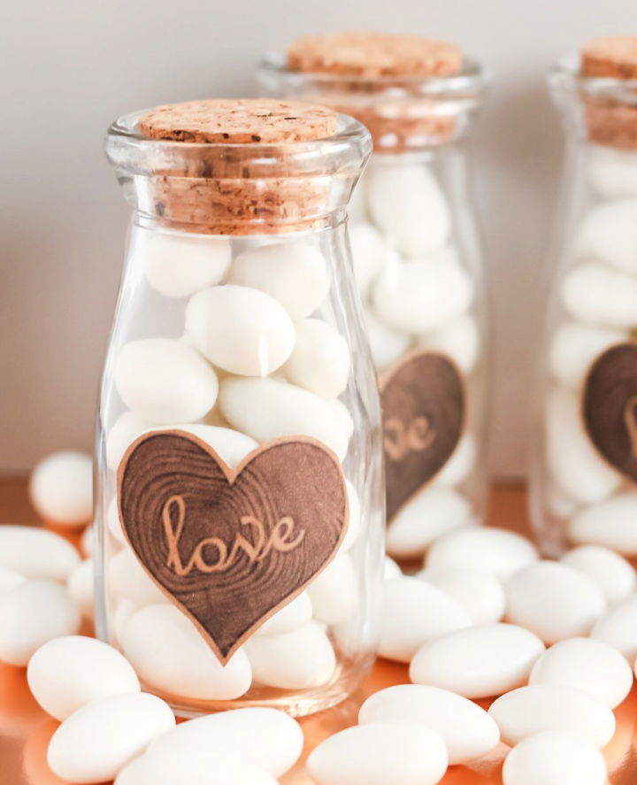 DIY Wedding Favor With Cricut Machine