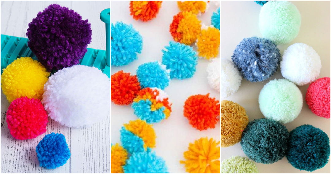 yarn pom pom making ideas