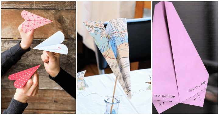 How to Make a Paper Airplane ? 14 DIY Paper Airplane Ideas, DIY Crafts